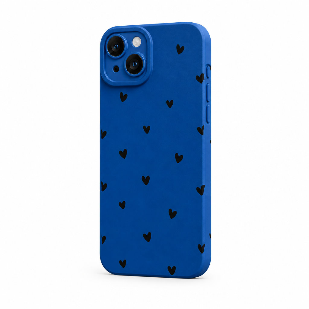 Night Heart — Aura — iPhone Case — side view