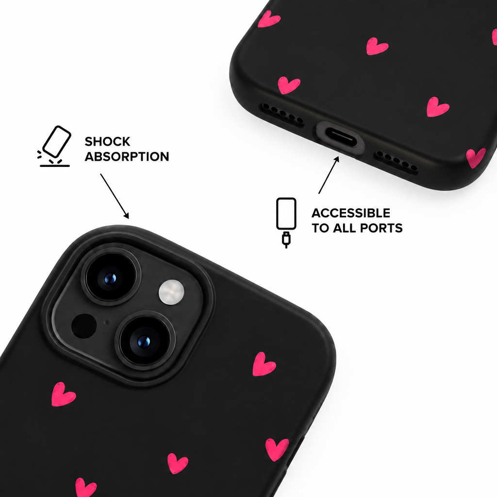 Night Heart — Arcade — iPhone Case — details