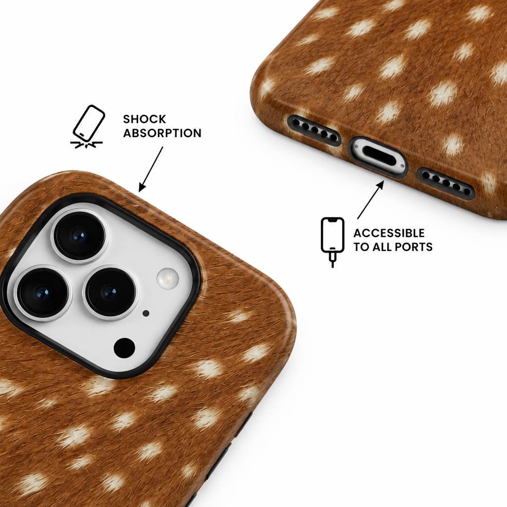 Chalk Dot — Afterglow — iPhone Case — details