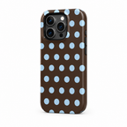 Chalk Dot — Onyx — iPhone Case — side view