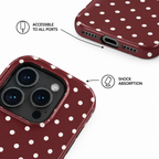 Chalk Dot — Ink — iPhone Case — details