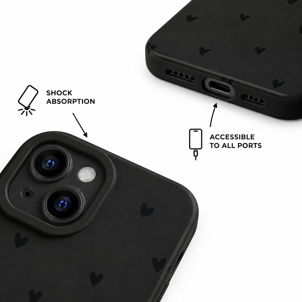 Night Heart — Afterglow — iPhone Case — details