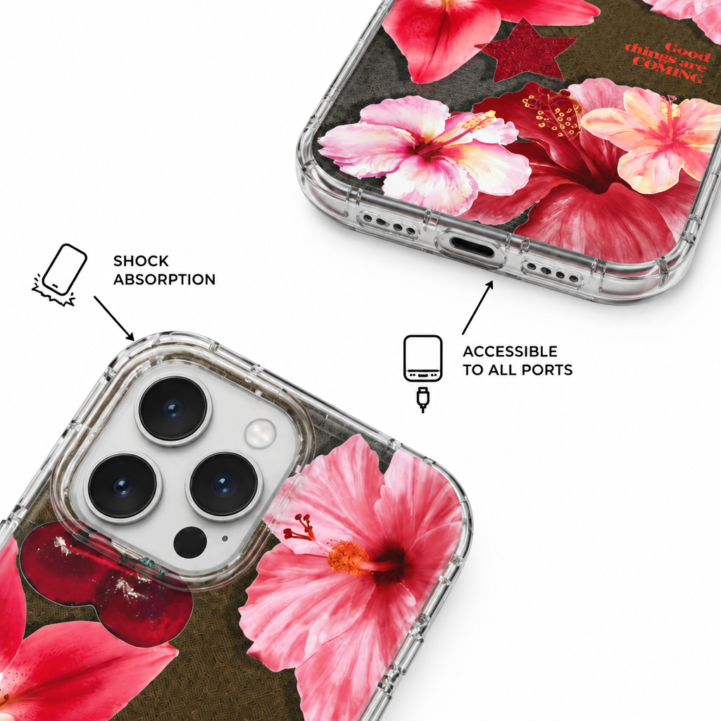 Cherry Press — Atlas — iPhone Case — details