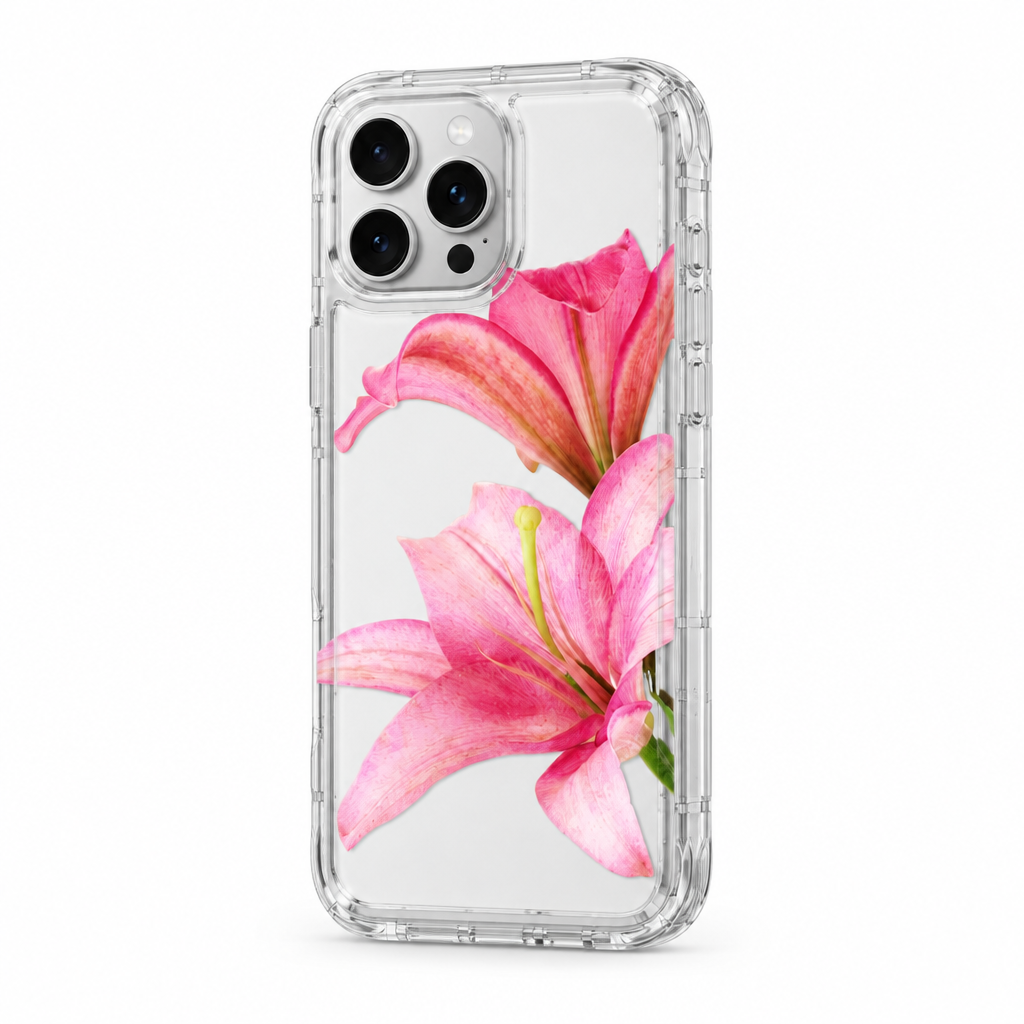 Cherry Press — Aura — iPhone Case — side view
