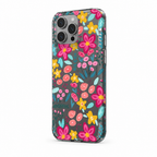 Clear Petal — Ink — iPhone Case — side view