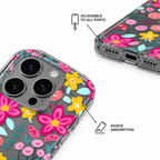 Clear Petal — Ink — iPhone Case — details