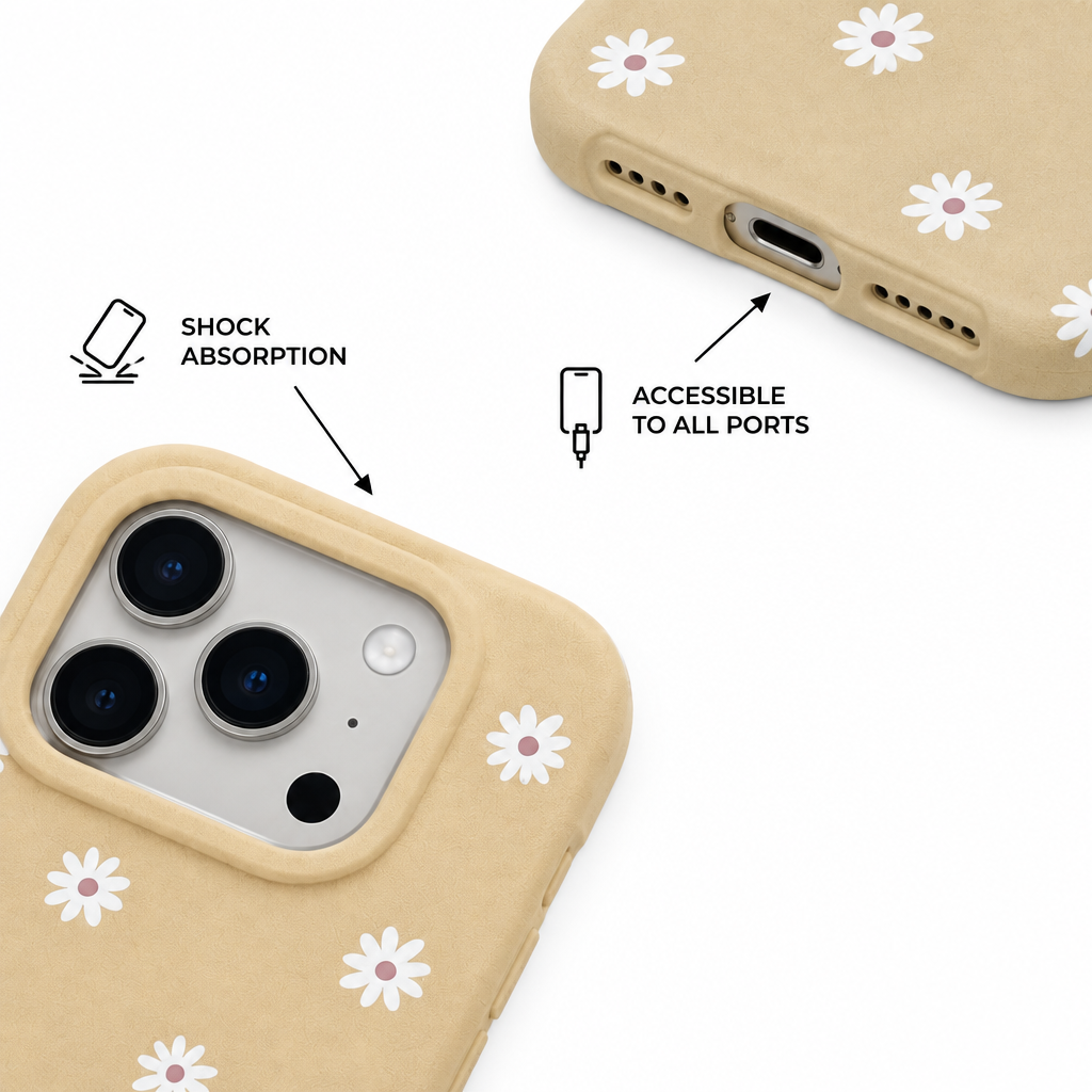 Daisy Hour — Bloom — iPhone Case — details