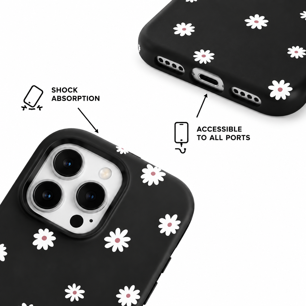 Daisy Hour — Afterglow — iPhone Case — details