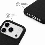 Woven Quiet — Ink — iPhone Case — details