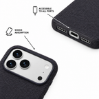 Woven Quiet — Iris — iPhone Case — details