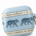 Weekend Club — Blue Safari — AirPods Case — details