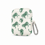 Weekend Club — Green Safari — AirPods Case — side view