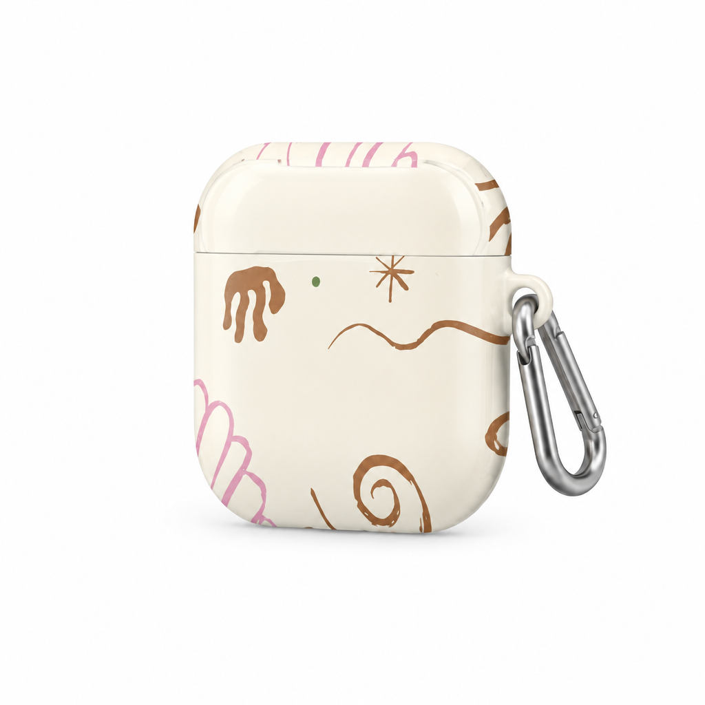 Weekend Club — Little Sketchbook — AirPods Case — side view
