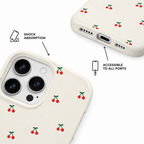 Cherry Bounce — Chalk — iPhone Case — details