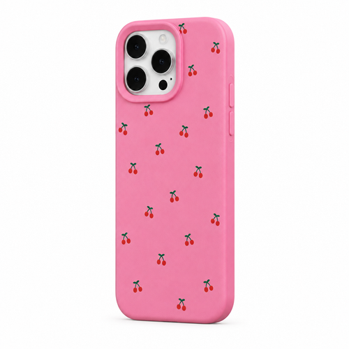 Cherry Bounce — Cherry — iPhone Case — side view