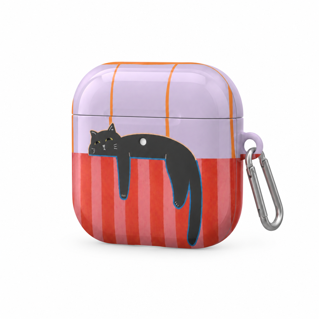 Sunday Atelier — Catnap Sunset — AirPods Case — side view