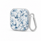 Blue Reverie — Porcelain Vine — AirPods Case — side view