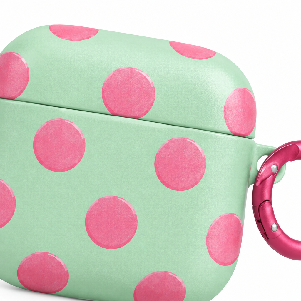 Bubble Hour — Pistachio — AirPods Case — details