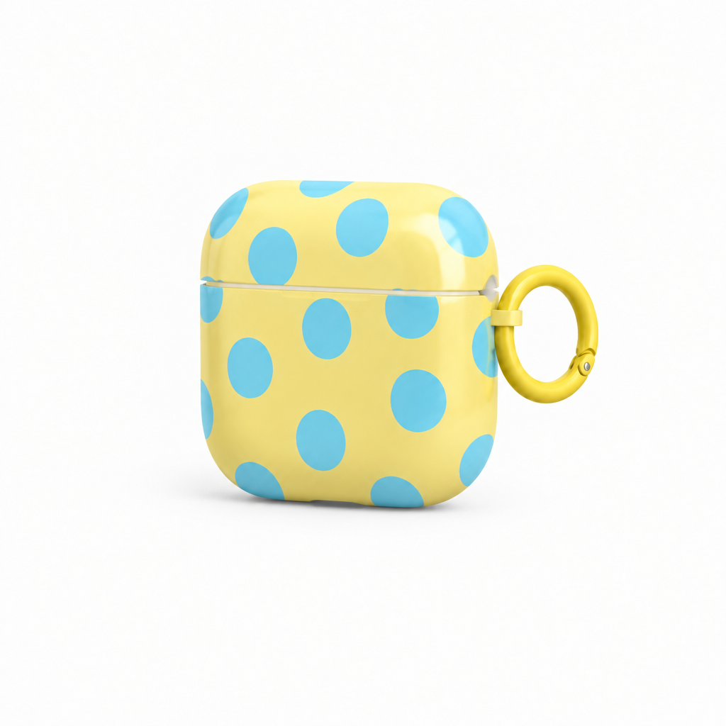 Bubble Hour — Lemon Drop — AirPods Case — side view