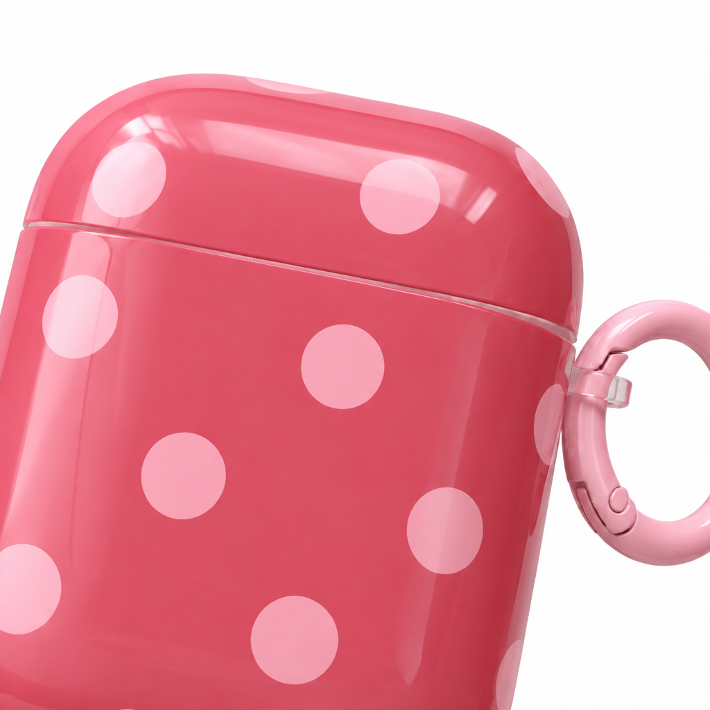 Dot Parade — Raspberry — AirPods Case — details