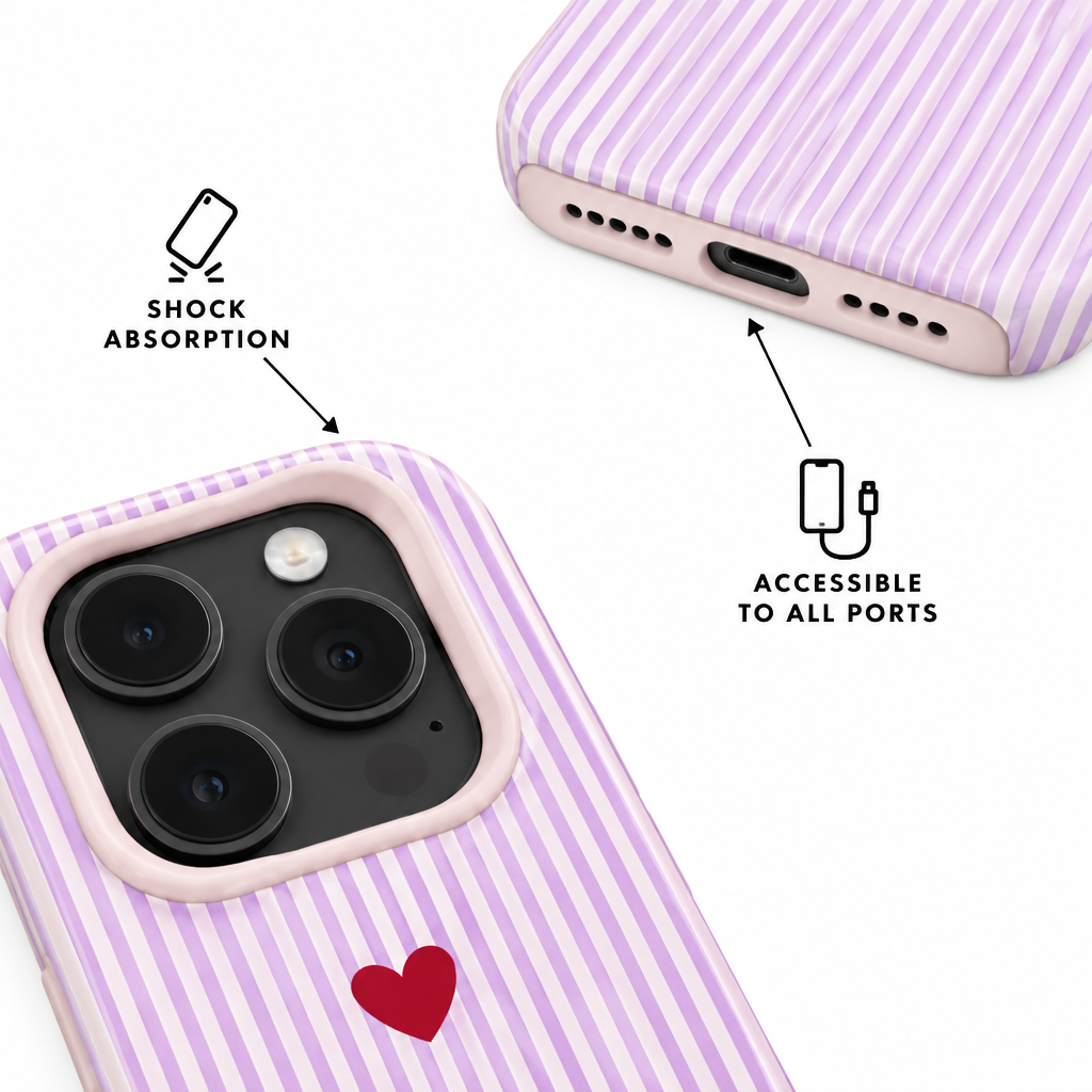 Little Heart — Bloom — iPhone Case — details