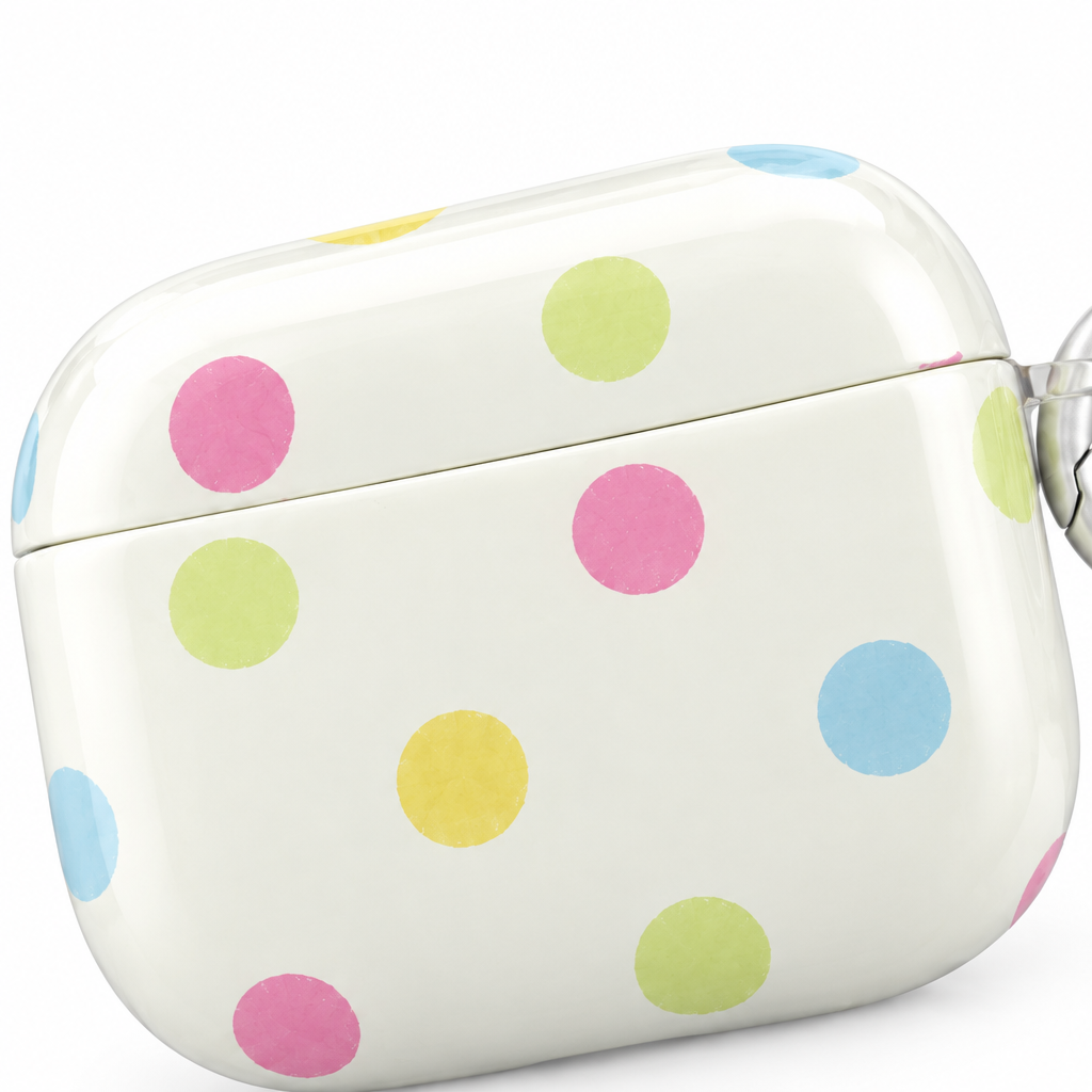 Dot Parade — Confetti — AirPods Case — details
