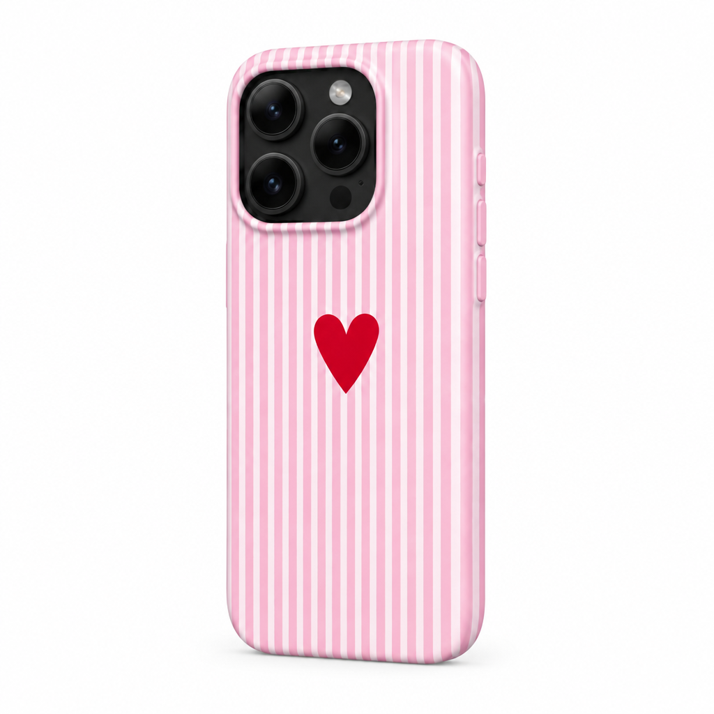 Little Heart — Aura — iPhone Case — side view