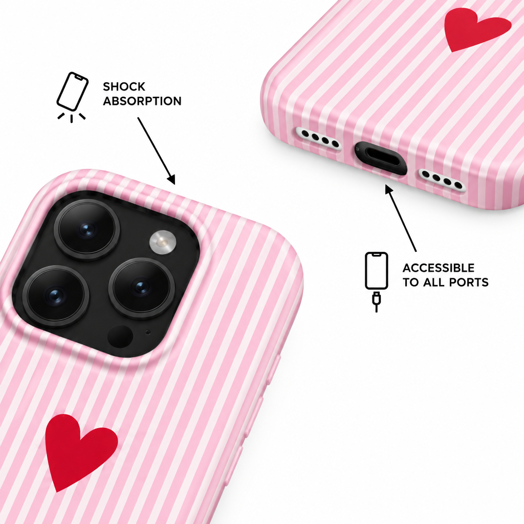Little Heart — Aura — iPhone Case — details