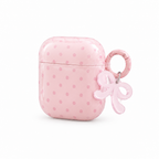 Pink Invitation — Afterglow — AirPods Case — side view