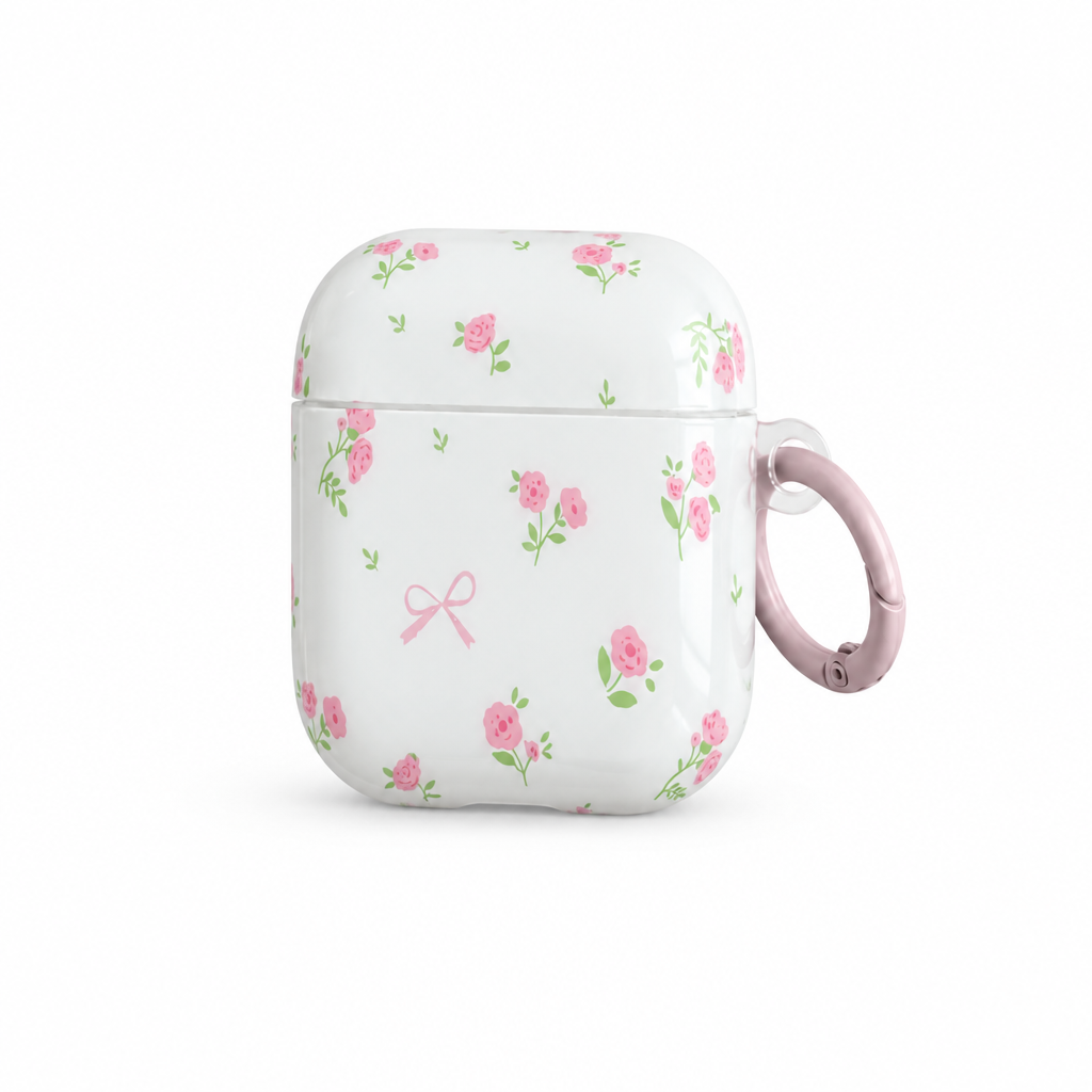 Rose Letter — Afterglow — AirPods Case — side view