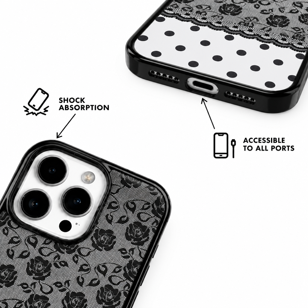 Ballet Lace — Atlas — iPhone Case — details
