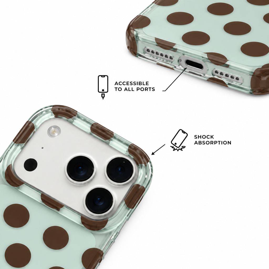 Cherry Mint — Afterglow — iPhone Case — details