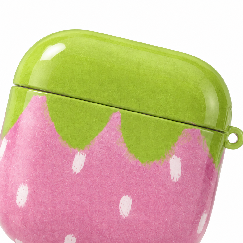 Strawberry Note — Afterglow — AirPods Case — details