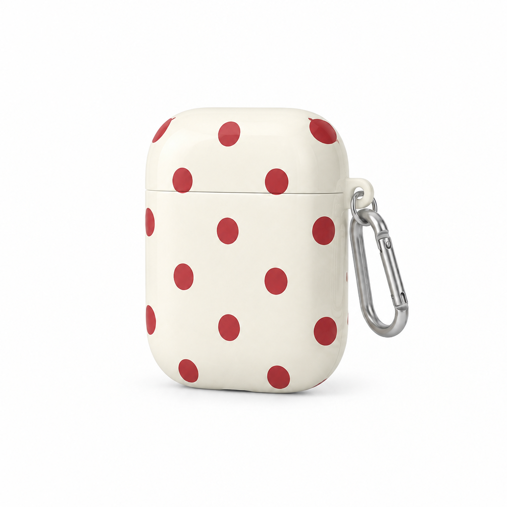 Cherry Café — Afterglow — AirPods Case — side view
