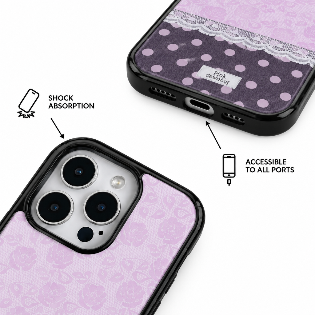 Ballet Lace — Arcade — iPhone Case — details