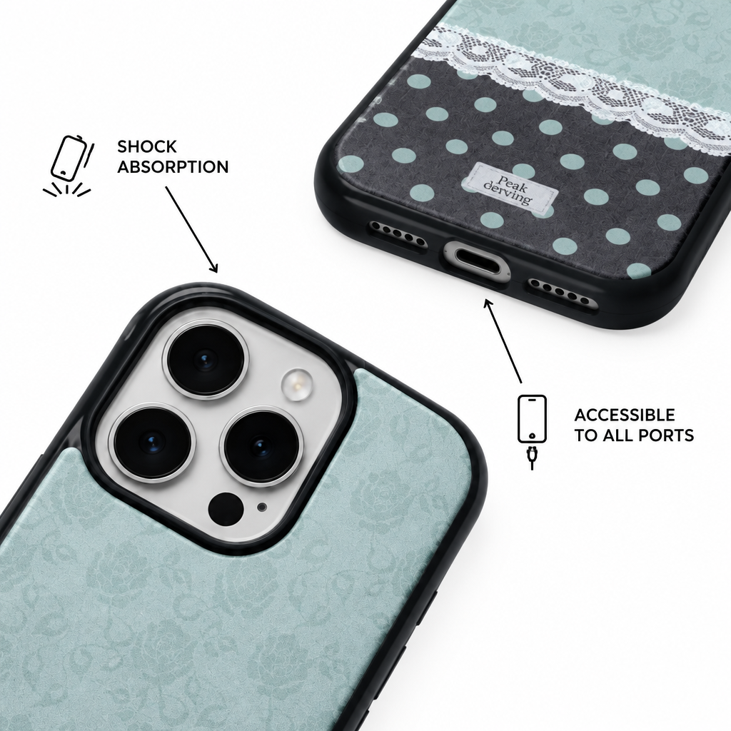 Ballet Lace — Afterglow — iPhone Case — details