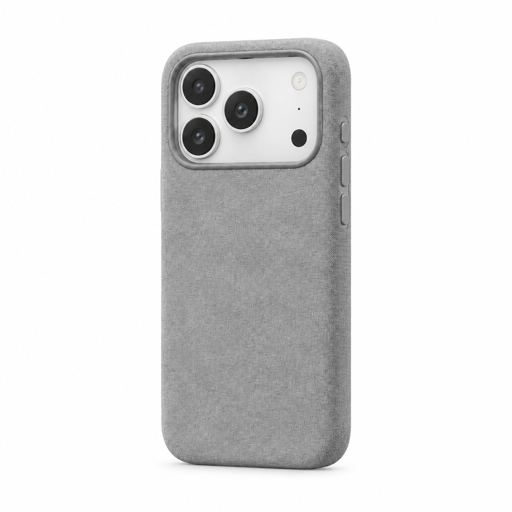 Calf Note — Ash — iPhone Case — side view