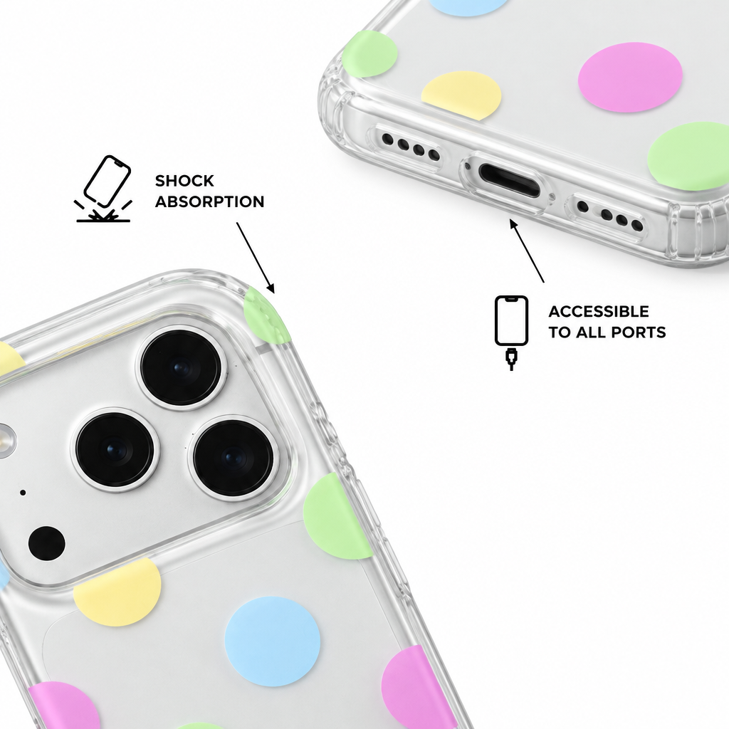 Big Dot Frost — Atlas — iPhone Case — details