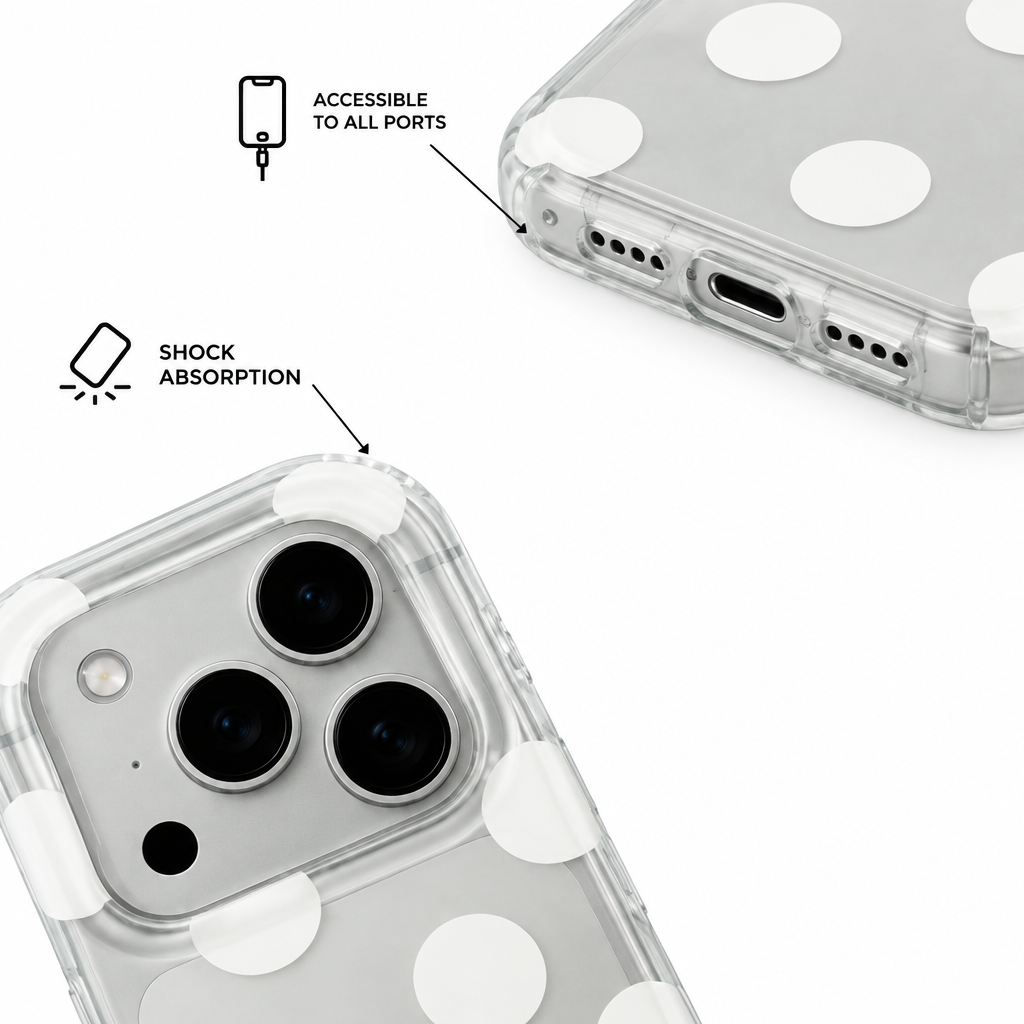 Big Dot Frost — Arcade — iPhone Case — details
