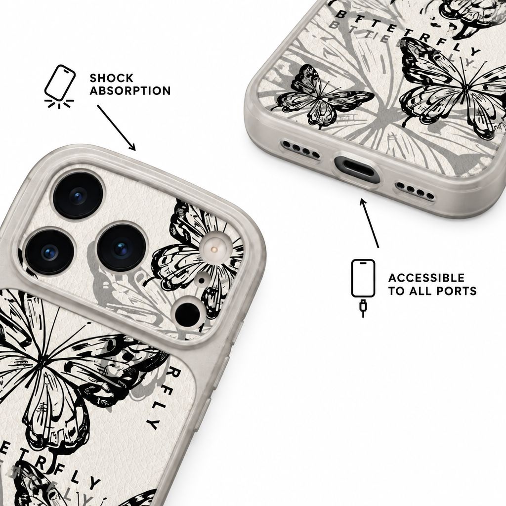 Painted Garden — Canvas — iPhone Case — details