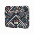Retro Weave — Cherry — MacBook Sleeve — side view