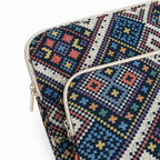 Retro Weave — Cherry — MacBook Sleeve — details
