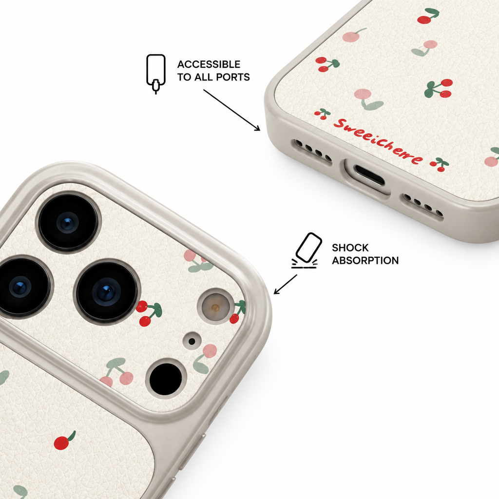 Painted Garden — Afterglow — iPhone Case — details