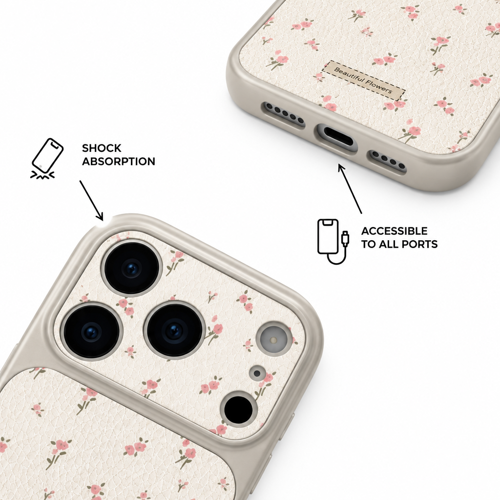 Painted Garden — Arcade — iPhone Case — details