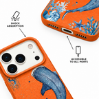Whale Song — Amber — iPhone Case — details