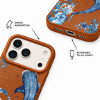 Whale Song — Cocoa — iPhone Case — details