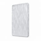 Wave Study — Glass — iPad Case — side view