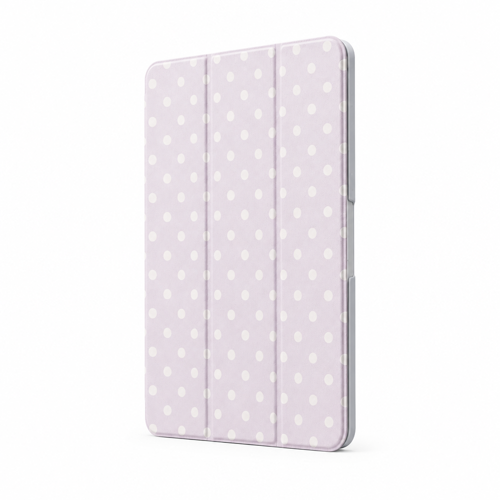 Quiet Dot — Iris — iPad Case — side view