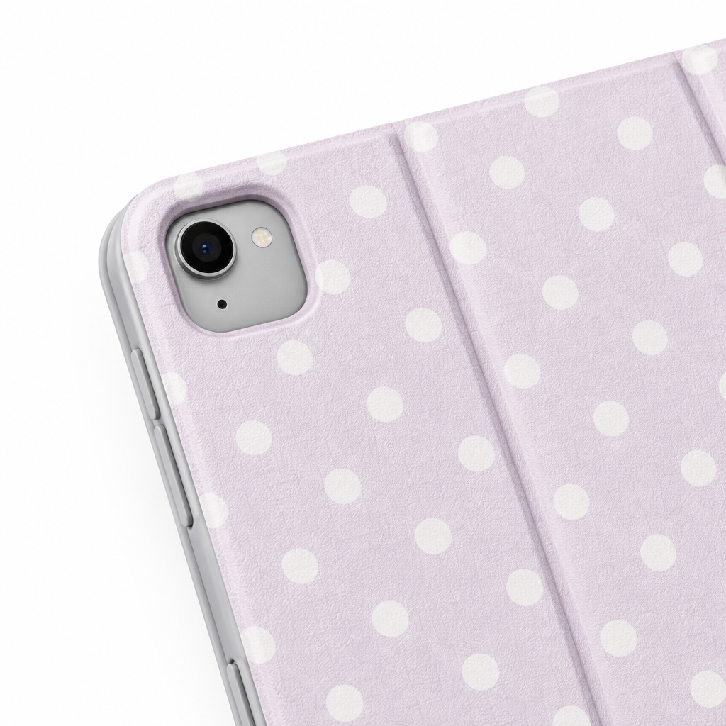 Quiet Dot — Iris — iPad Case — details
