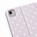 Quiet Dot — Iris — iPad Case — details